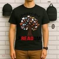 I Read What I Want Banned Books Week Librarian T-Shirt thumb 6