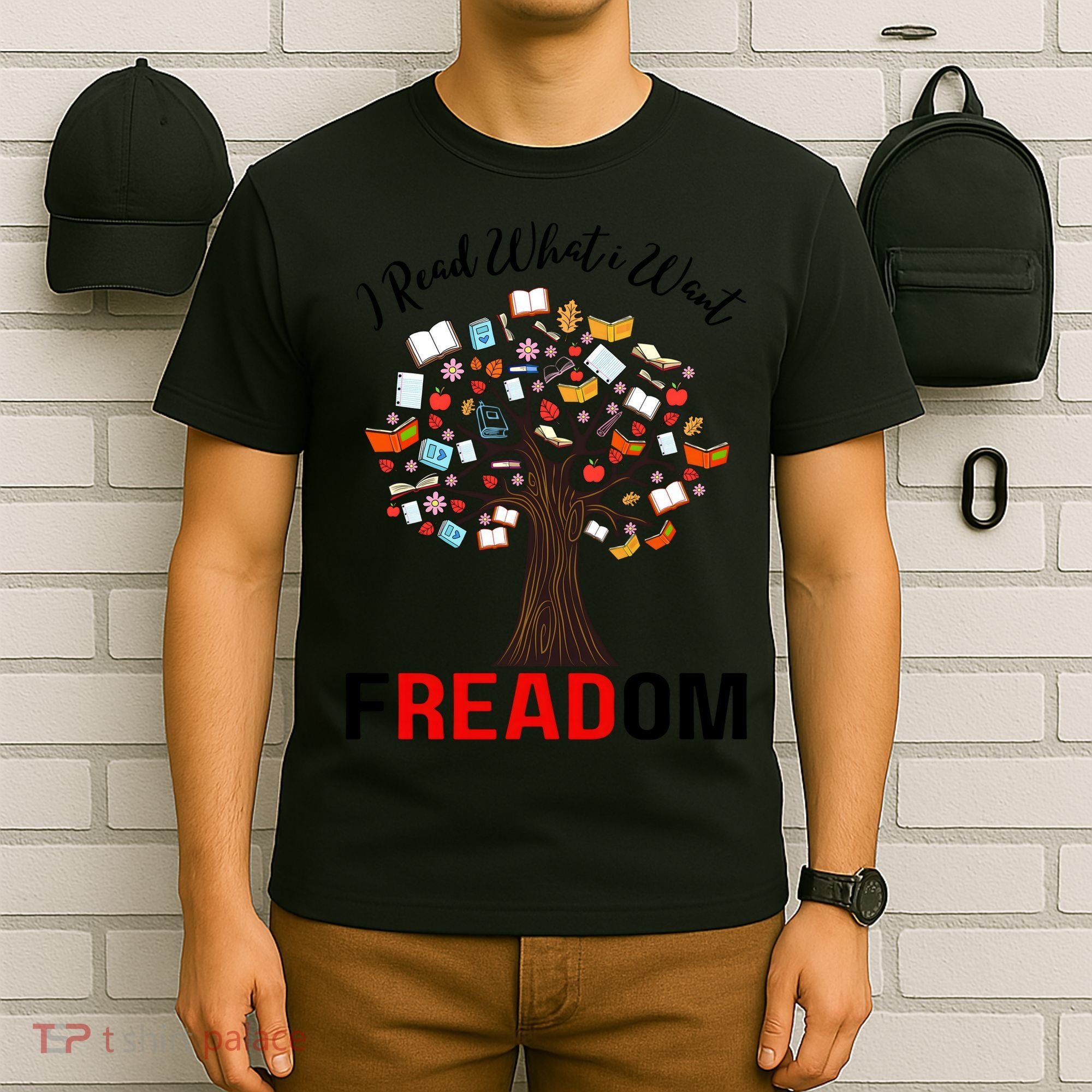 I Read What I Want Banned Books Week Librarian T-Shirt