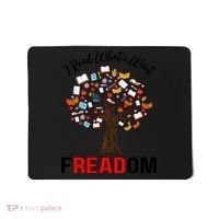 I Read What I Want Banned Books Week Librarian Mousepad thumb 0
