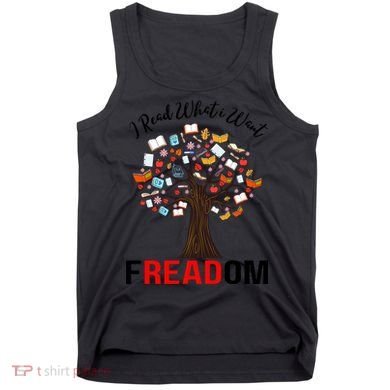 I Read What I Want Banned Books Week Librarian Tank Top