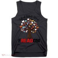 I Read What I Want Banned Books Week Librarian Tank Top thumb 0