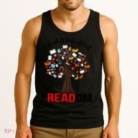 I Read What I Want Banned Books Week Librarian Tank Top thumb 3