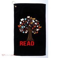 I Read What I Want Banned Books Week Librarian Golf Towel thumb 0