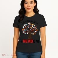 I Read What I Want Banned Books Week Librarian Women's T-Shirt thumb 4