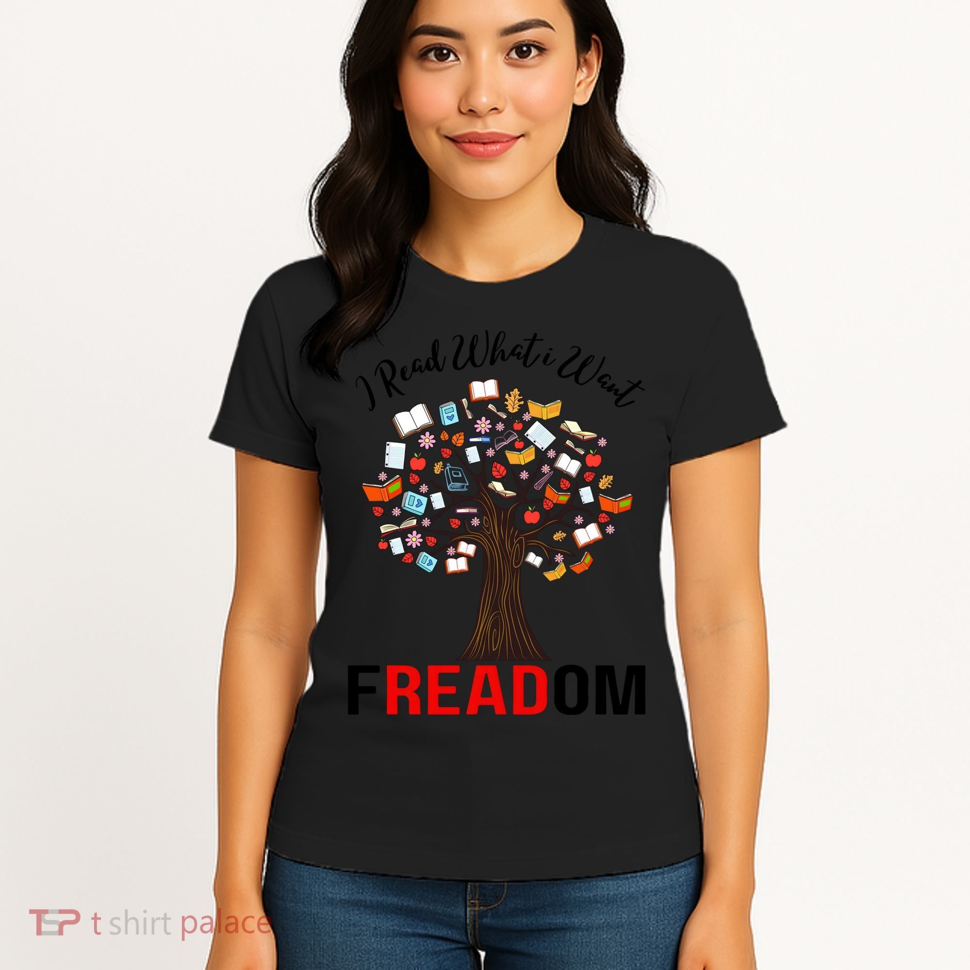 I Read What I Want Banned Books Week Librarian Women's T-Shirt