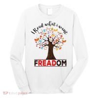I Read What I Want Banned Books Week Librarian Long Sleeve Shirt thumb 0