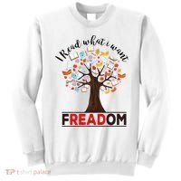 I Read What I Want Banned Books Week Librarian Sweatshirt thumb 0