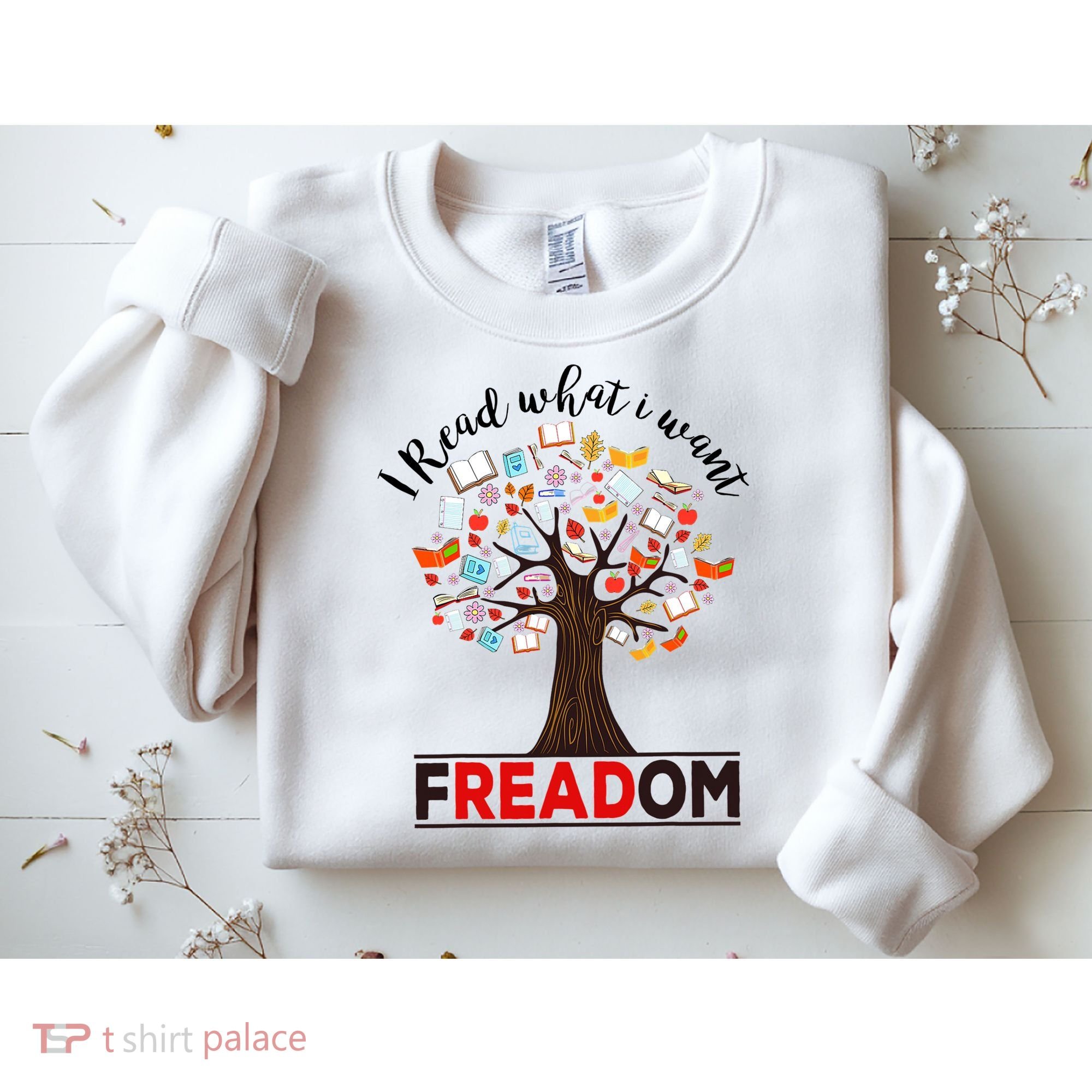 I Read What I Want Banned Books Week Librarian Sweatshirt