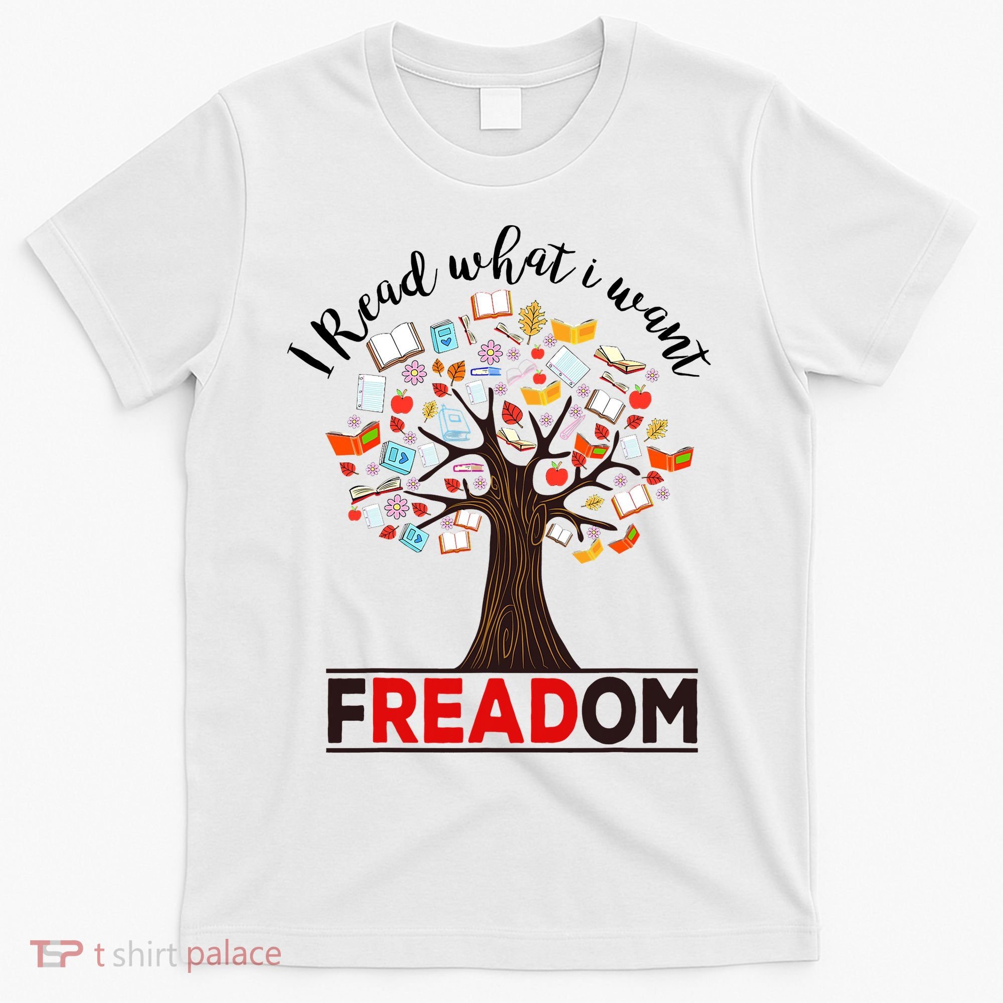 I Read What I Want Banned Books Week Librarian T-Shirt