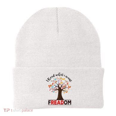 I Read What I Want Banned Books Week Librarian Beanie
