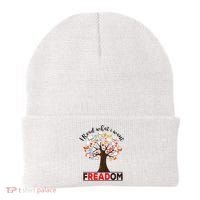 I Read What I Want Banned Books Week Librarian Beanie thumb 0