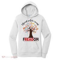 I Read What I Want Banned Books Week Librarian Women's Hoodie thumb 0