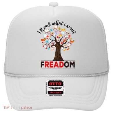 I Read What I Want Banned Books Week Librarian Hat
