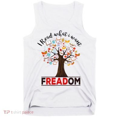 I Read What I Want Banned Books Week Librarian Tank Top