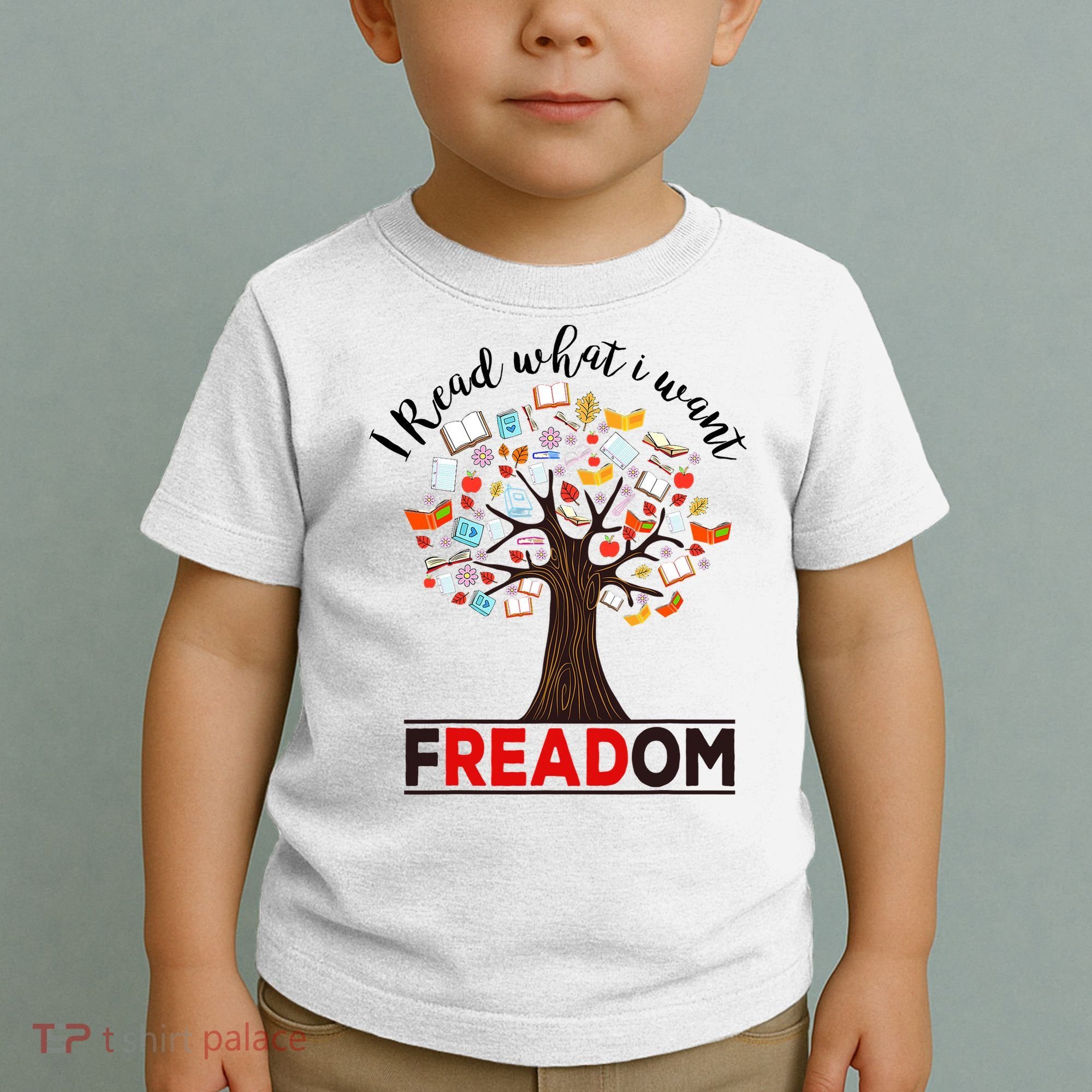 I Read What I Want Banned Books Week Librarian Toddler T-Shirt