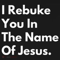 I Rebuke You In The Name Of Jesus Women's Hoodie thumb 2