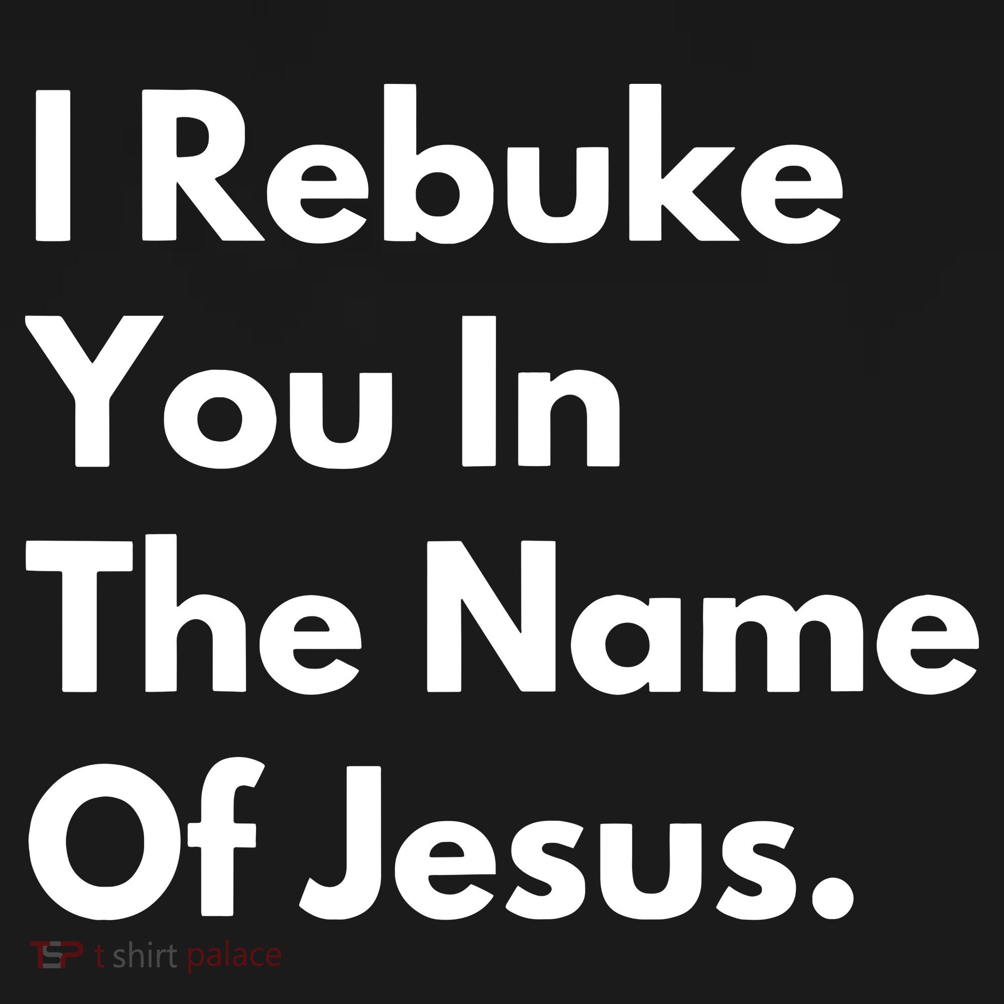 I Rebuke You In The Name Of Jesus Women's Hoodie