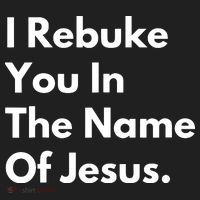 I Rebuke You In The Name Of Jesus Hat thumb 2