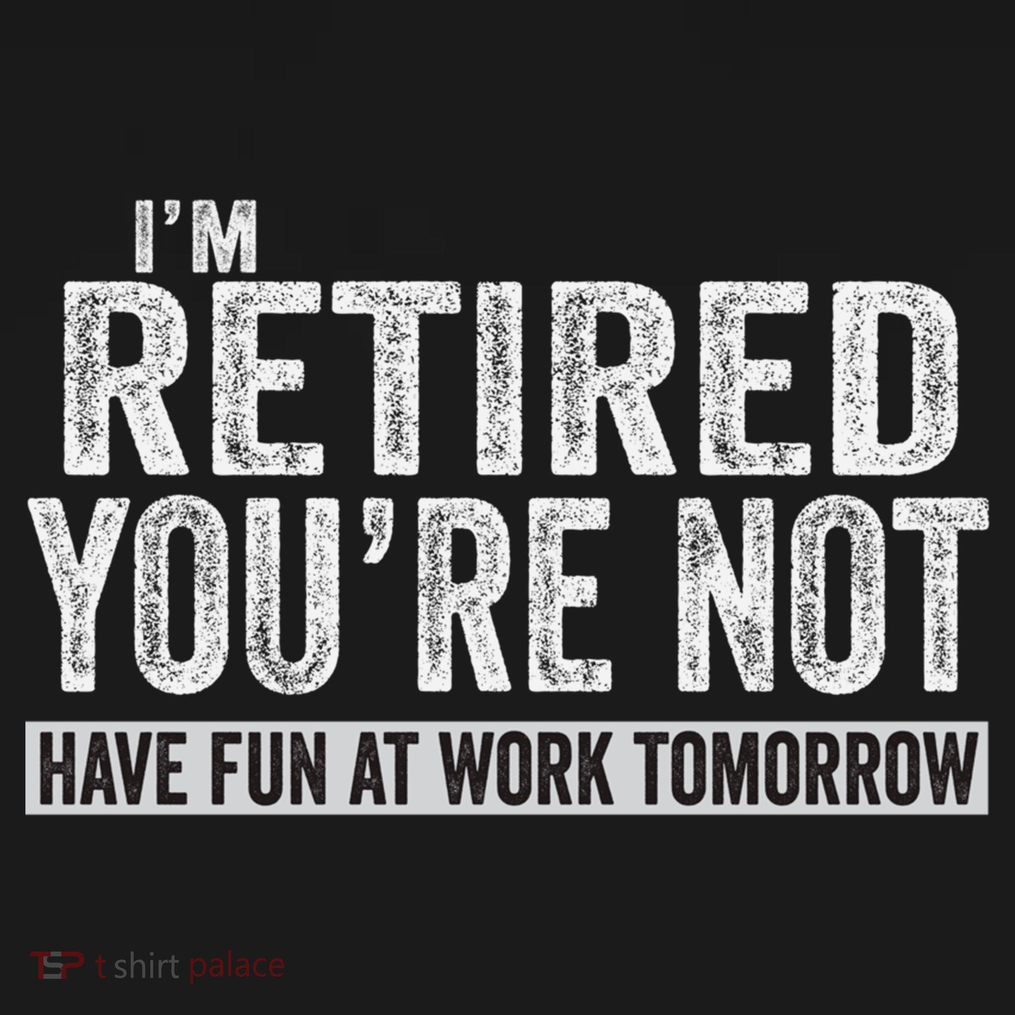I'm Retired You're Not Have Fun At Work Tomorrow Cute Gift USA-Made Doggie Bandana