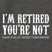 I'm Retired You're Not Funny Vector Backpack thumb 2