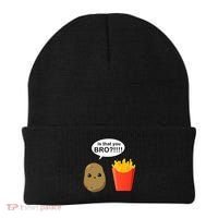 Is That You Bro Funny Cute French Fries Beanie thumb 0
