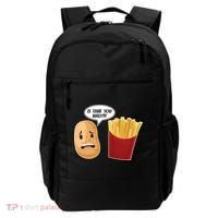 Is That You Bro Funny French Fries Backpack thumb 0