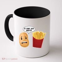 Is That You Bro Funny French Fries Coffee Mug thumb 0