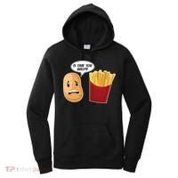 Is That You Bro Funny French Fries Women's Hoodie thumb 0