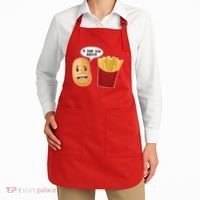 Is That You Bro Funny French Fries Apron thumb 2