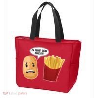 Is That You Bro Funny French Fries Tote Bag thumb 3