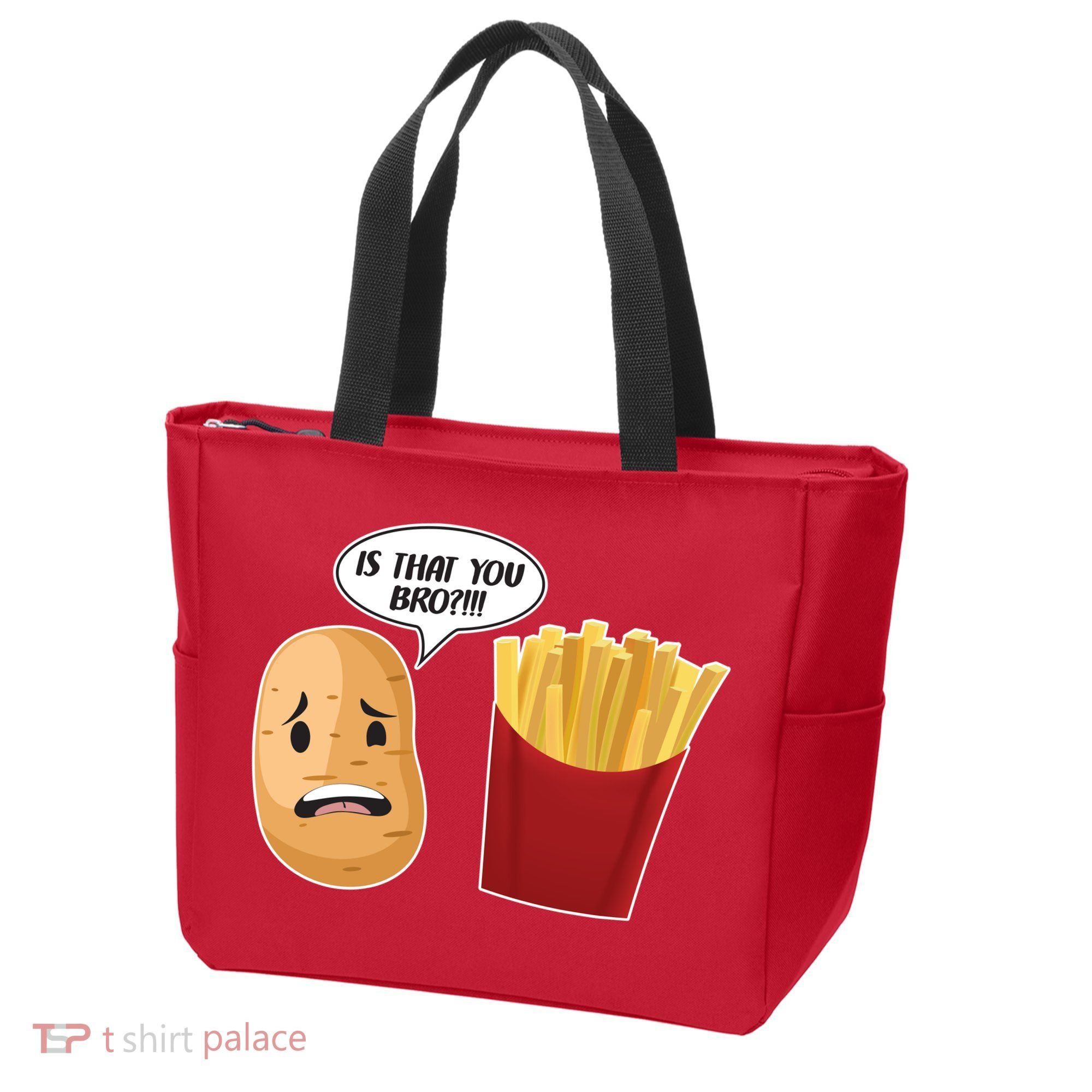Is That You Bro Funny French Fries Tote Bag