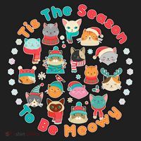 Is The Season To Be Meowy Beanie thumb 2