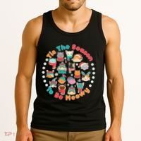 Is The Season To Be Meowy Tank Top thumb 3
