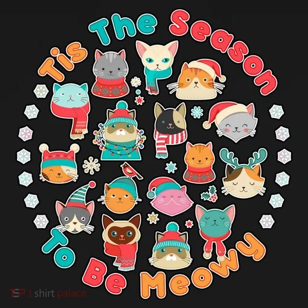 Is The Season To Be Meowy Tank Top