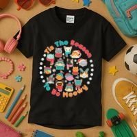Is The Season To Be Meowy Kids T-Shirt thumb 3