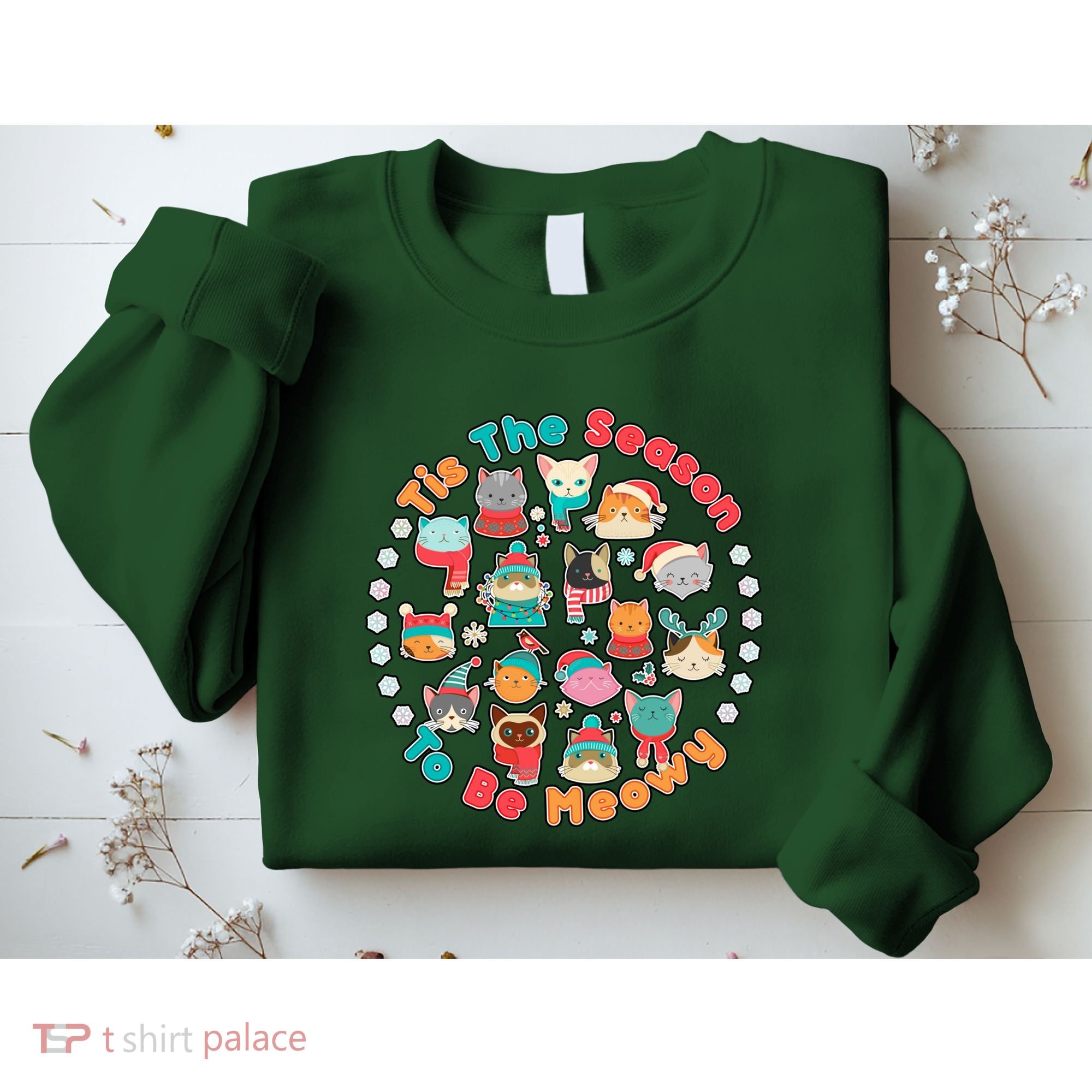 Is The Season To Be Meowy Sweatshirt