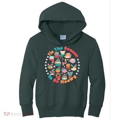 Is The Season To Be Meowy Kids Hoodie