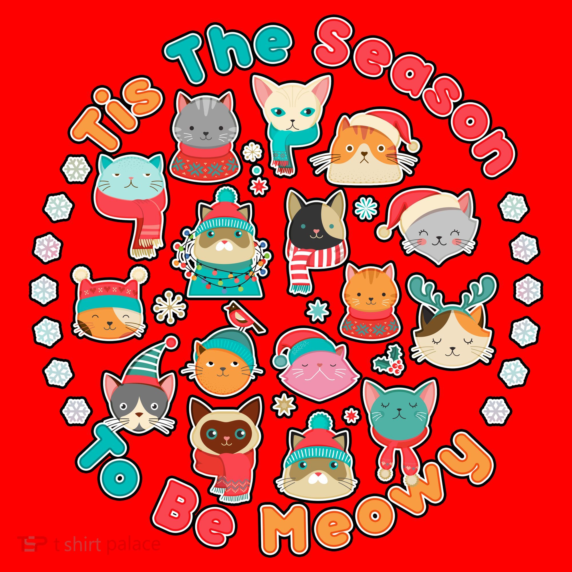 Is The Season To Be Meowy Santa Hat