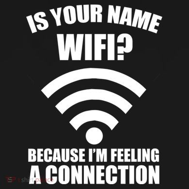 Is Your Name Wifi Because I'm Feeling A Connection Long Sleeve Shirt