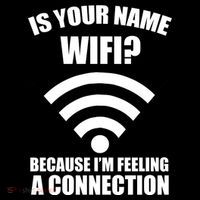 Is Your Name Wifi Because I'm Feeling A Connection Mousepad thumb 1