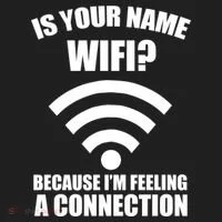 Is Your Name Wifi Because I'm Feeling A Connection Golf Towel thumb 3
