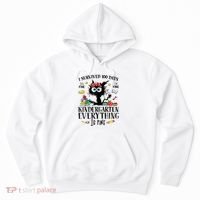 I Survived 100 Days Of Kindergarten Teacher & Student Funny Cat Hoodie thumb 0