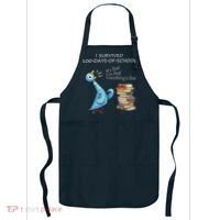 I Survived 100 Days Of School Pigeon 100th Day Apron thumb 0