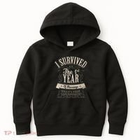 I Survived 1st Year Marriage First Wedding Anniversary Kids Hoodie thumb 0
