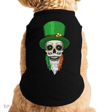 Irish Bearded Skull Doggie Tank