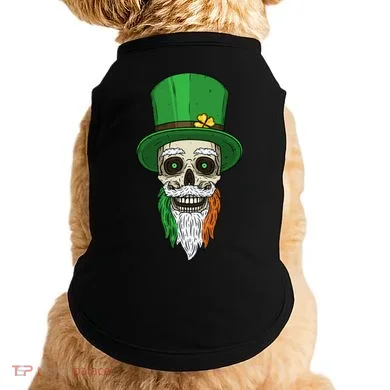 Irish Bearded Skull Doggie Tank