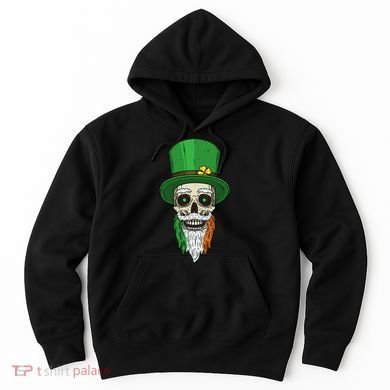 Irish Bearded Skull Hoodie