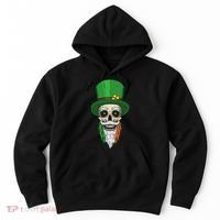 Irish Bearded Skull Hoodie thumb 0