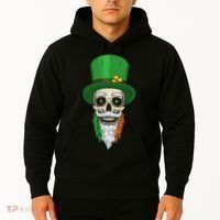 Irish Bearded Skull Hoodie thumb 2