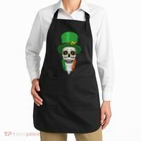 Irish Bearded Skull Apron thumb 2